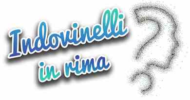 Indovinelli in rima